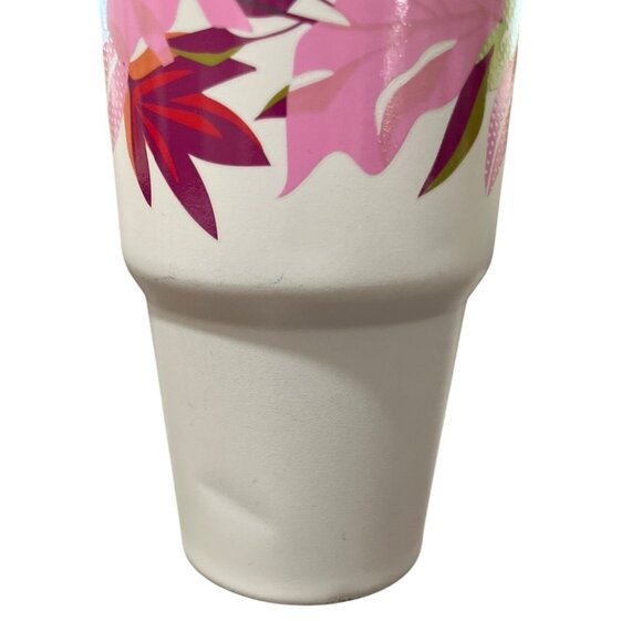 Stanley The Mothers Day Quencher 30oz Tumbler Floral White Pink - Picture 4 of 5
